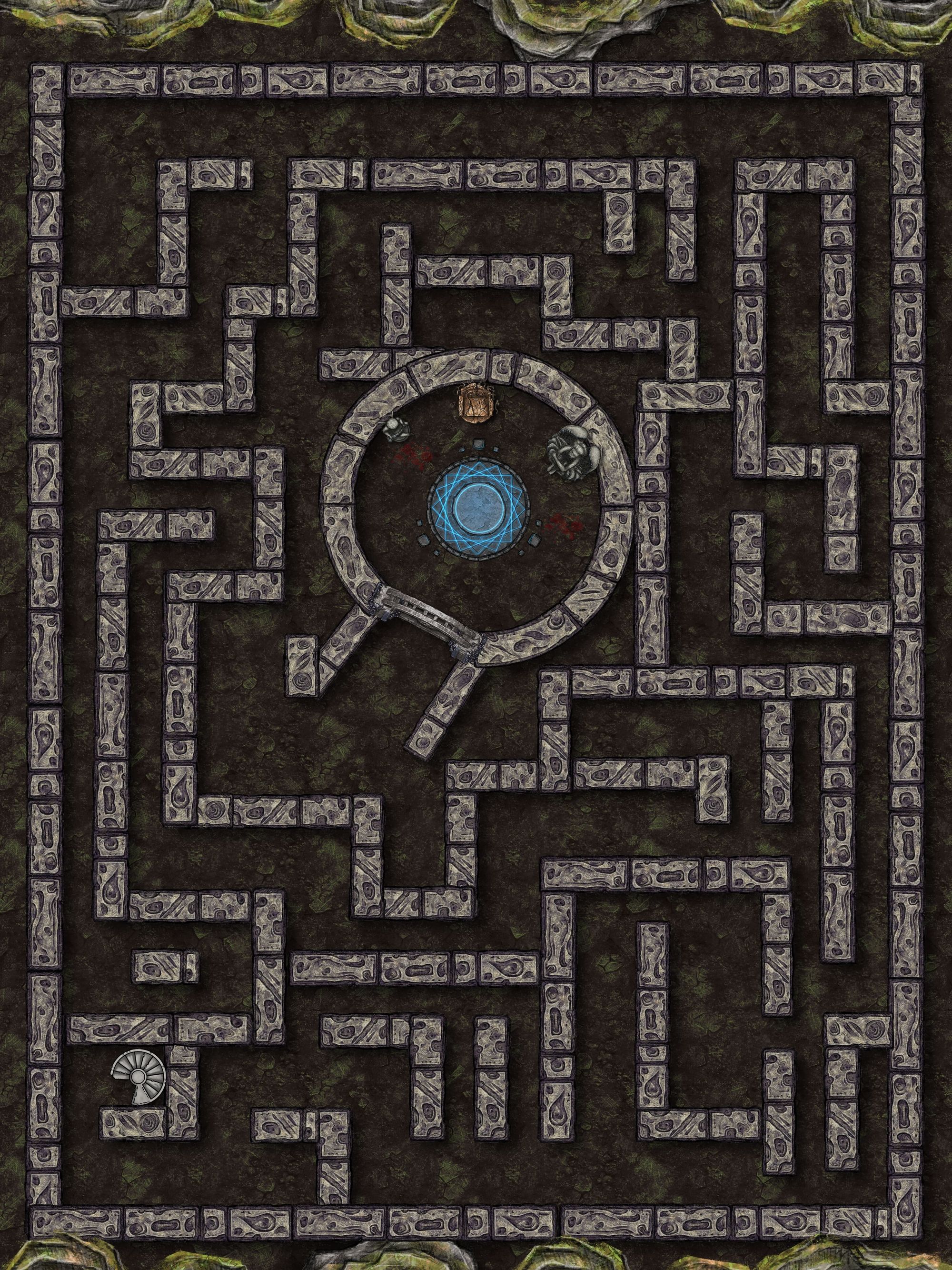 Any world underground labyrinth