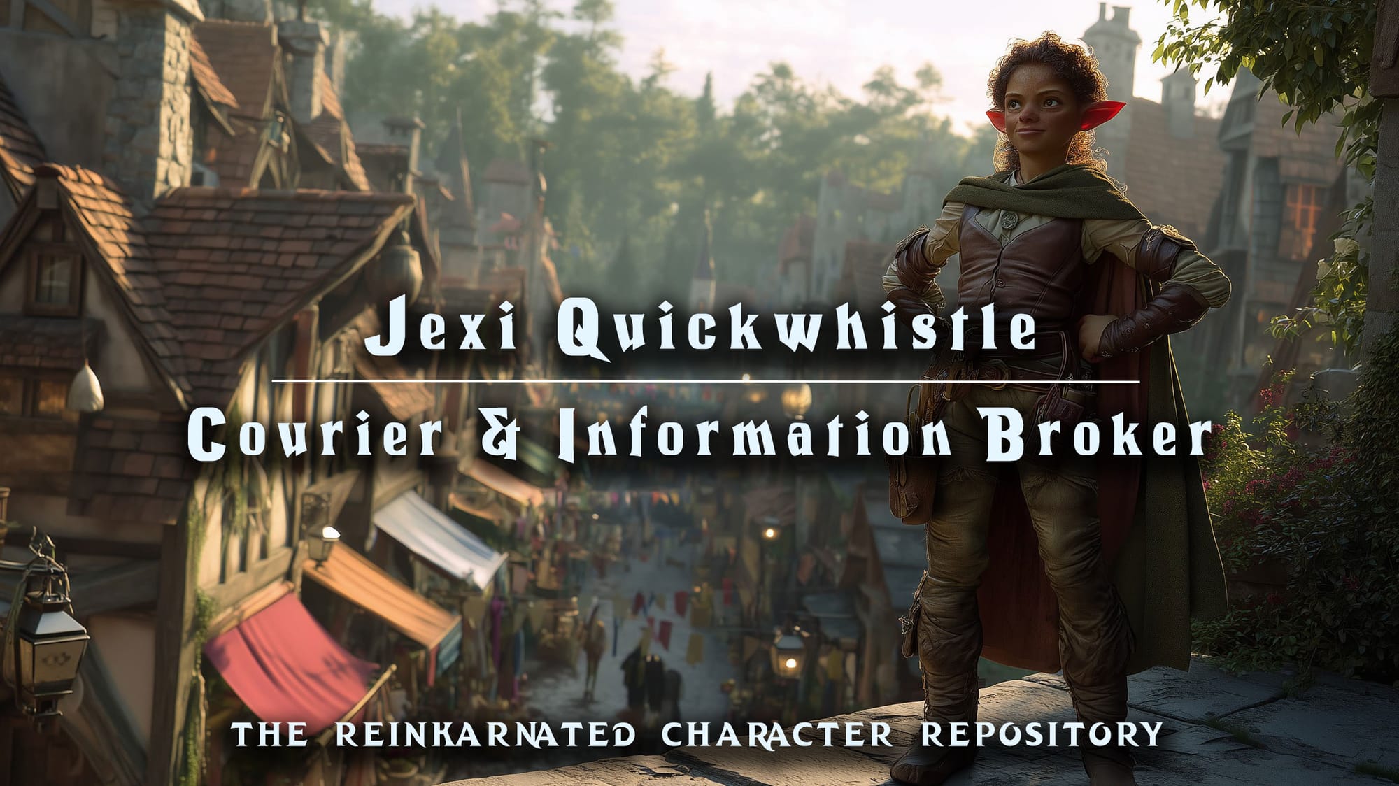 Jexi Quickwhistle - Courier & Information Broker