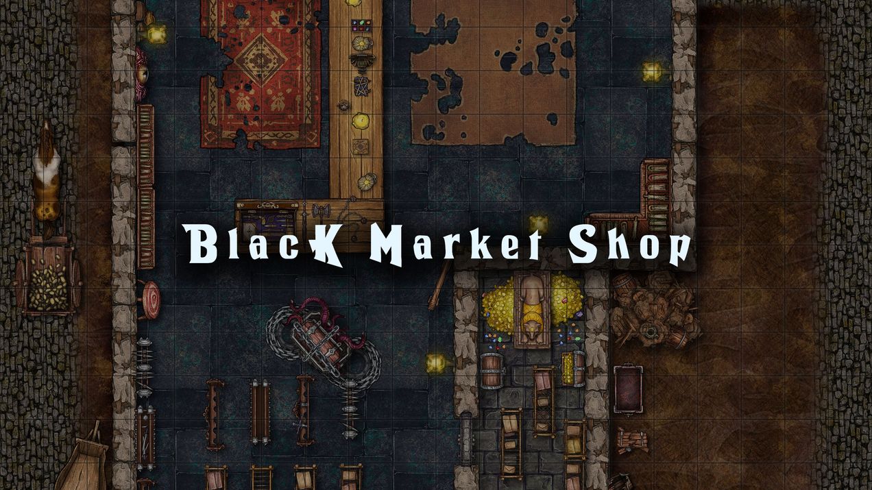 Any world black market shop