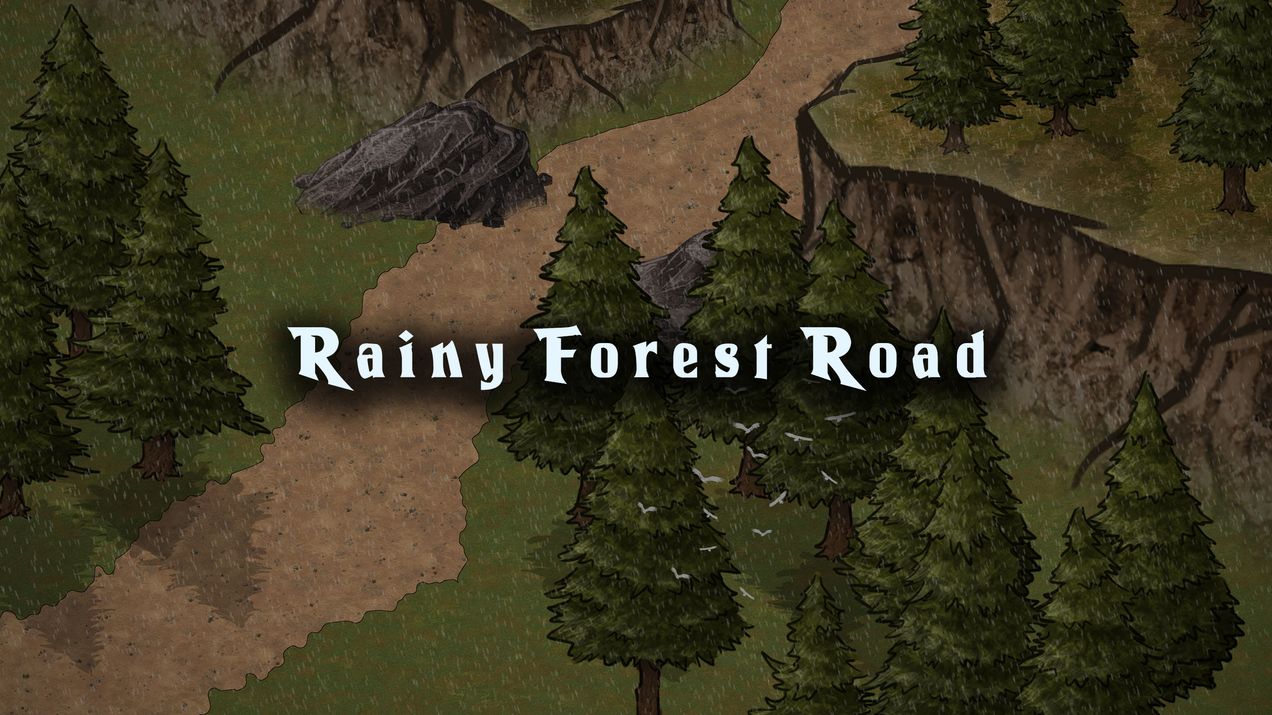 Any world rainy forest road