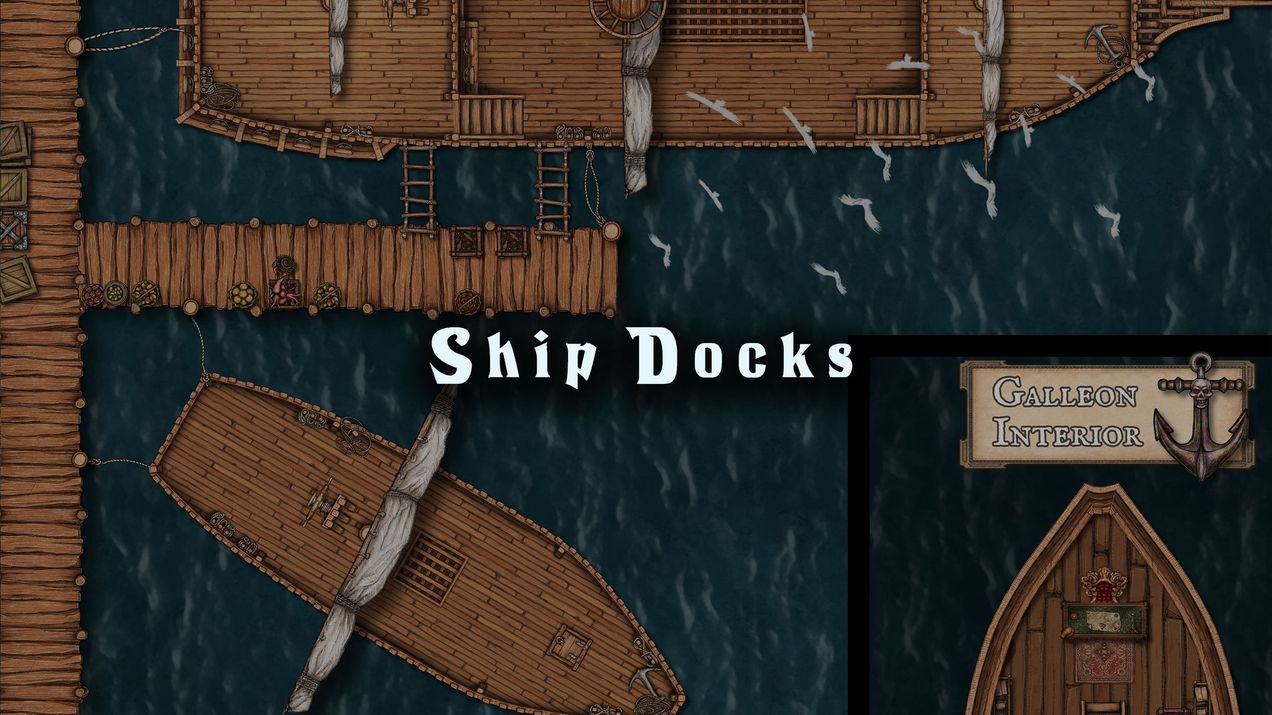 Any world ship docks