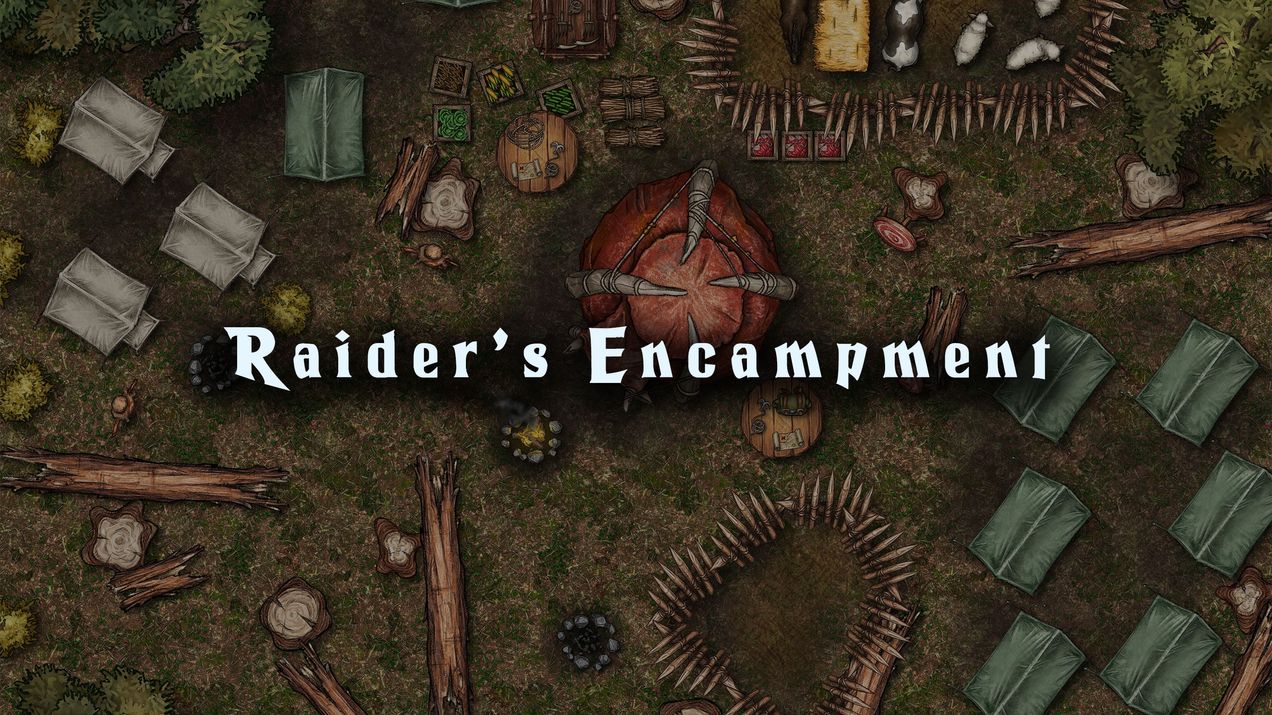 Any world raider's encampment