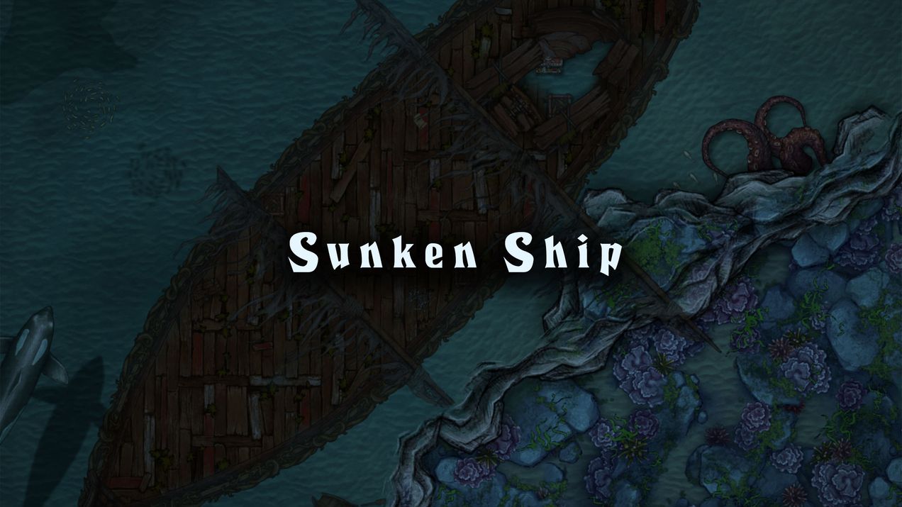 Any world sunken ship
