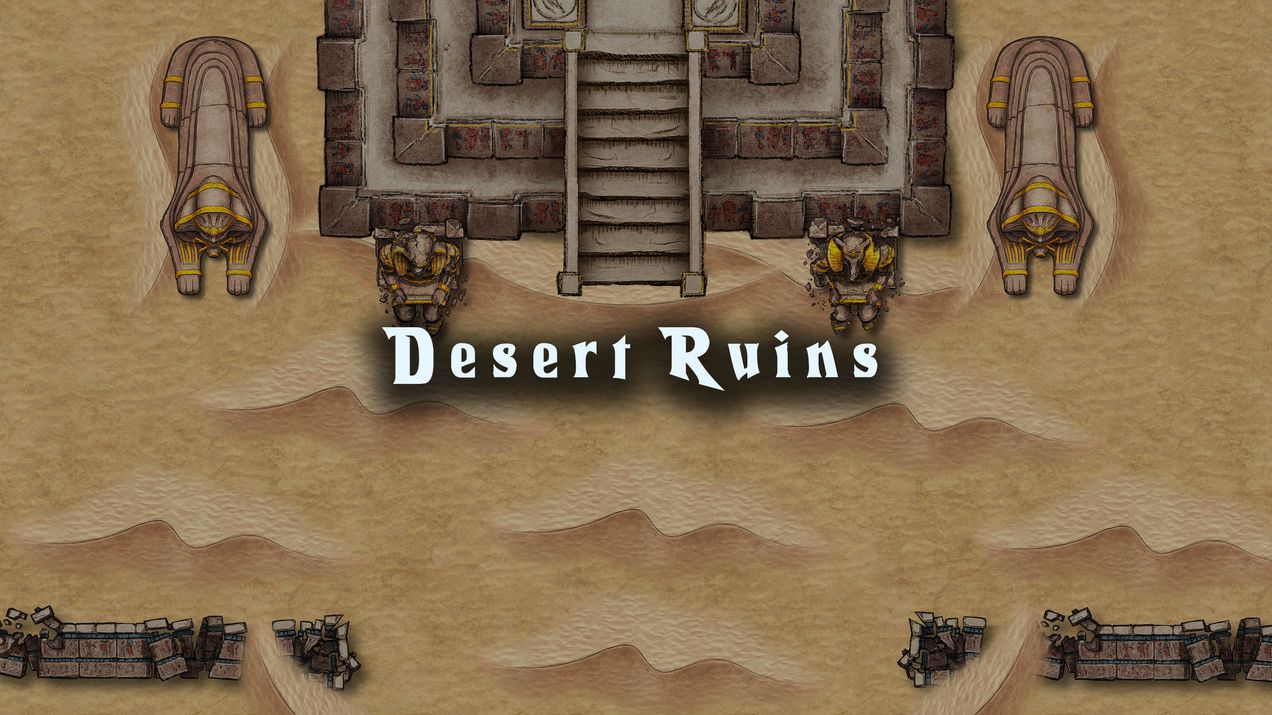Any world desert ruins