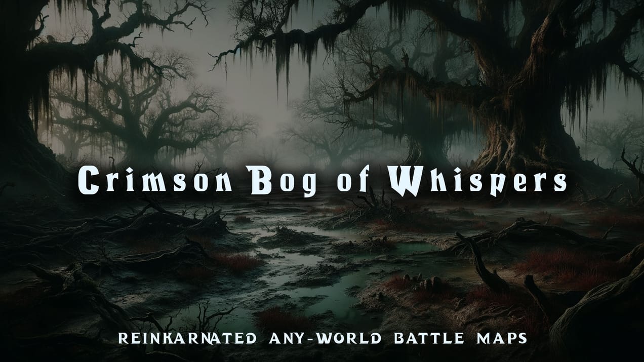 Crimson Bog of Whispers