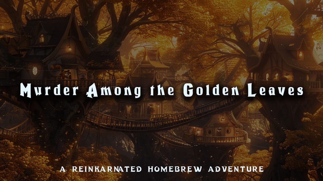 Murder Among the Golden Leaves