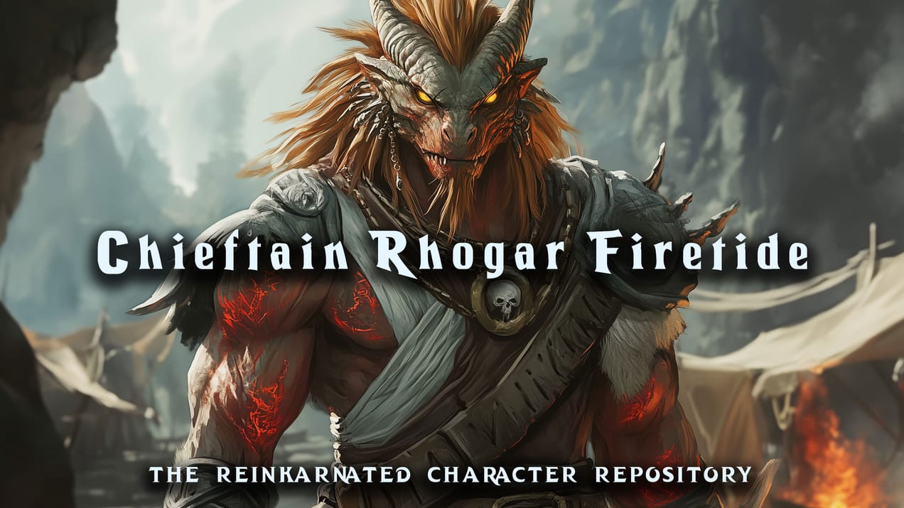 Chieftain Rhogar Firetide
