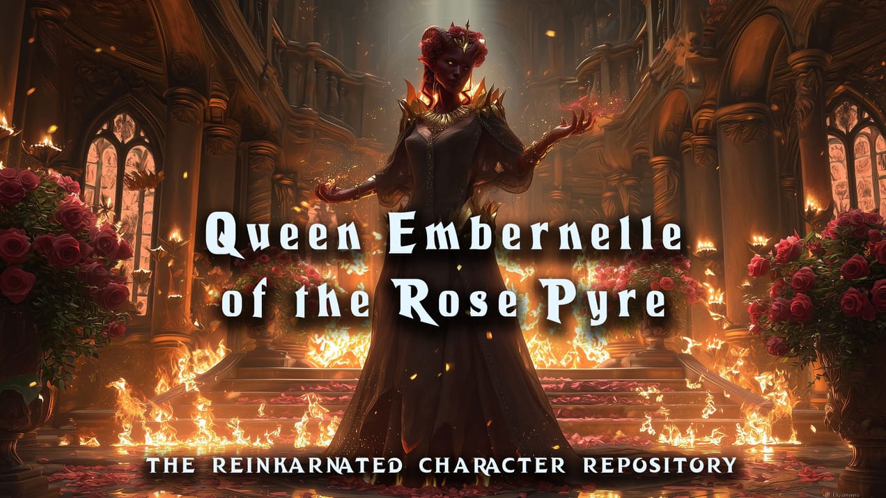Queen Embernelle of the Rose Pyre