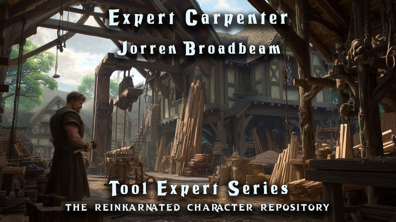 Jorren Broadbeam - Expert Carpenter