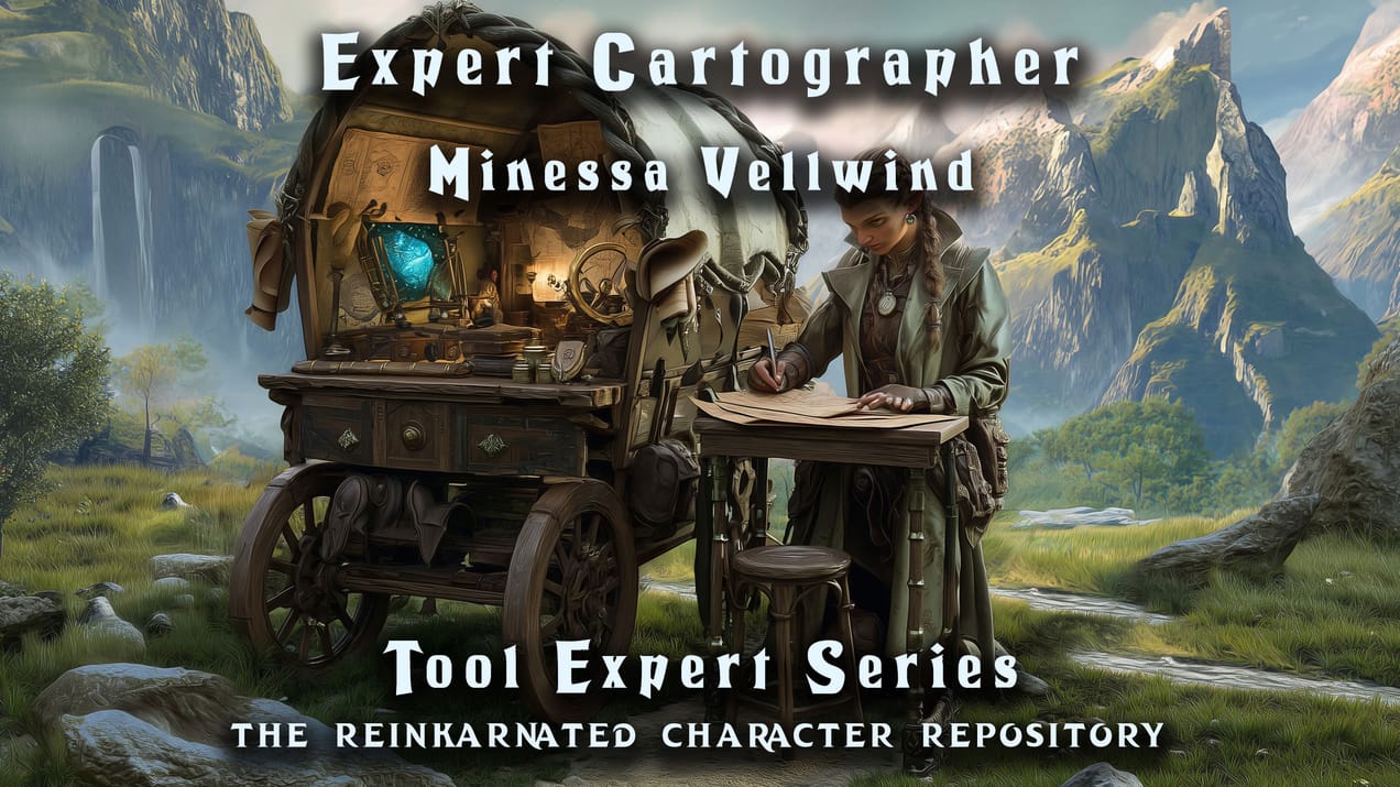 Minessa Vellwind - Expert Cartographer