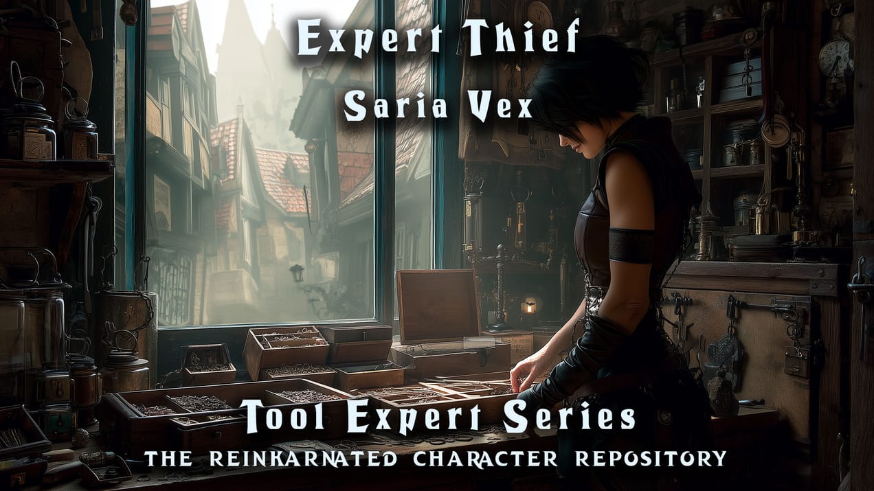 Saria “Nimble” Vex - Expert Thief