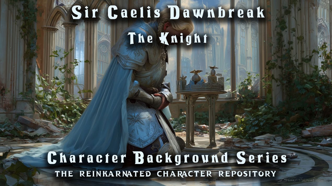 Sir Caelis Dawnbreak - The Knight