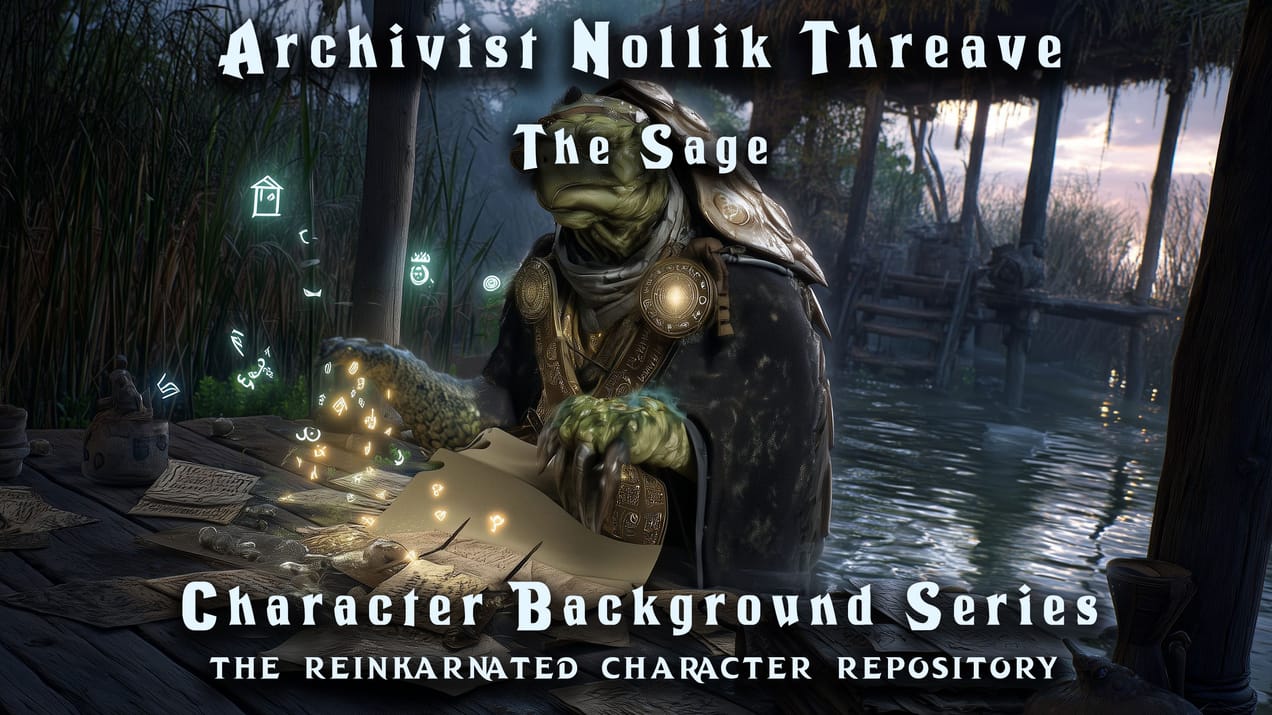 Archivist Nollik Threave - The Sage