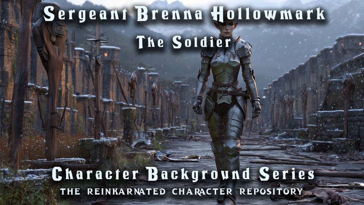 Sergeant Brenna Hollowmark - The Soldier