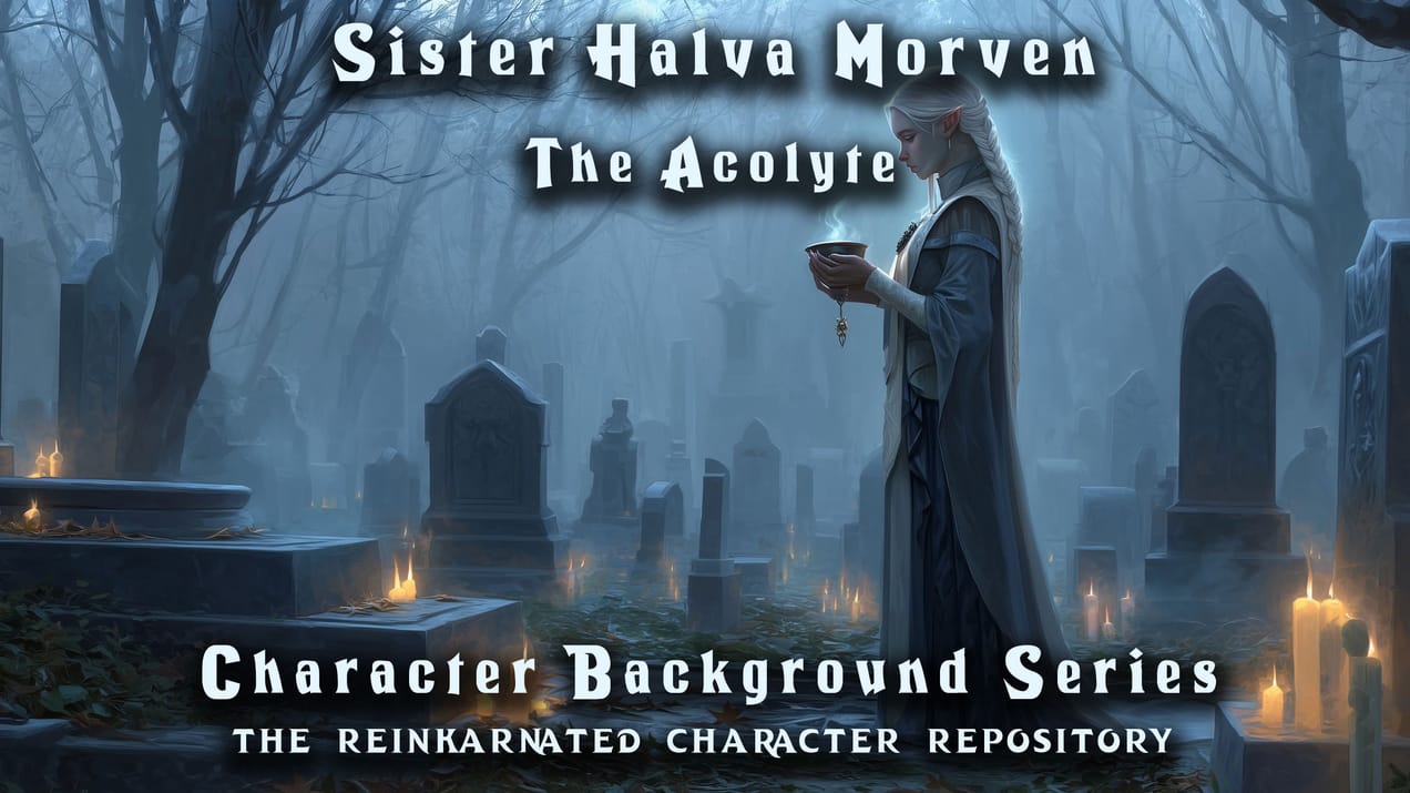 Sister Halva Morven - The Acolyte