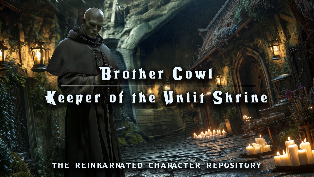 Brother Cowl — Keeper of the Unlit Shrine