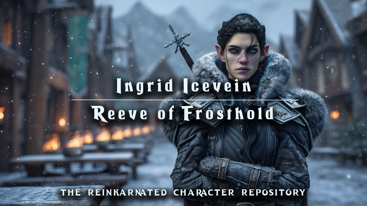 Ingrid Icevein — Reeve of Frosthold