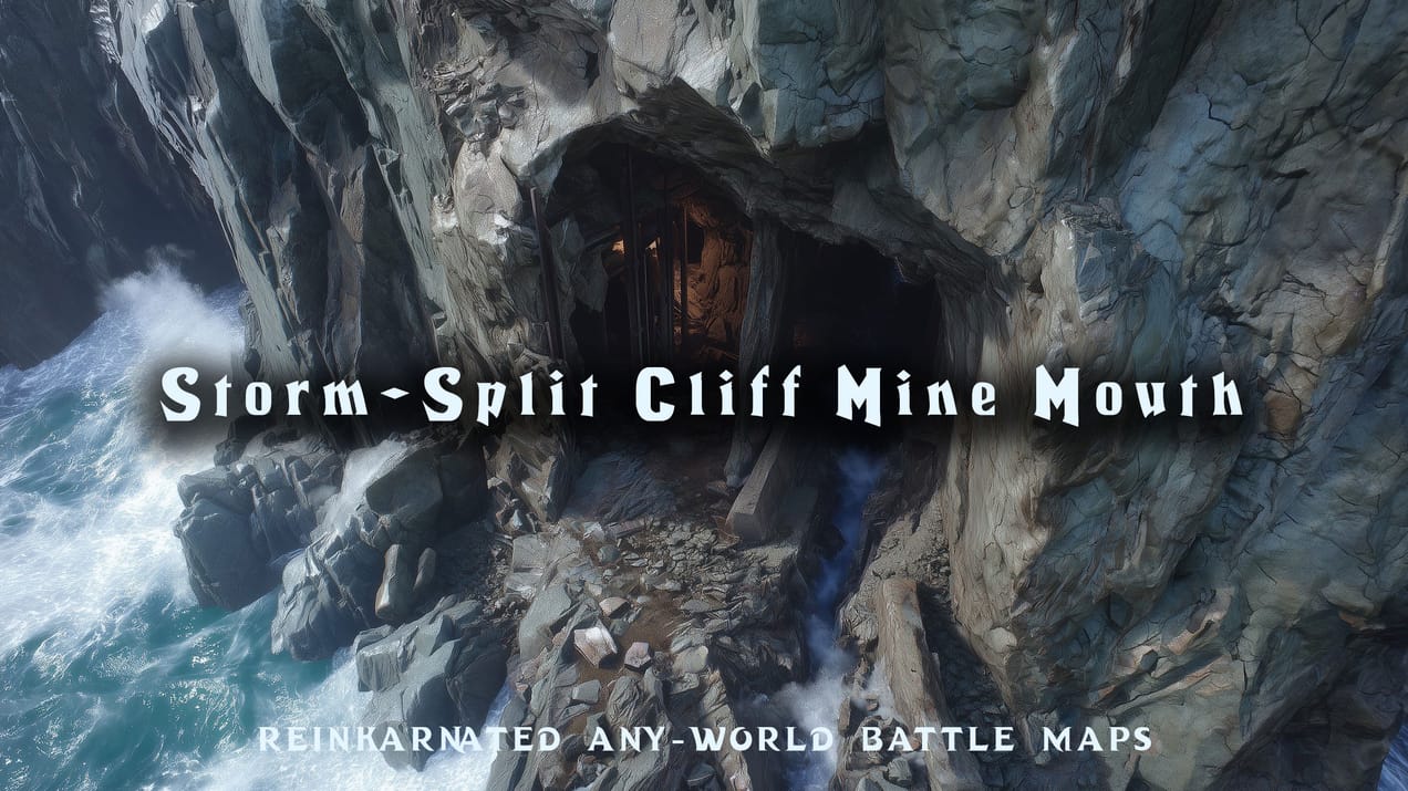 Storm-Split Cliff Mine Mouth