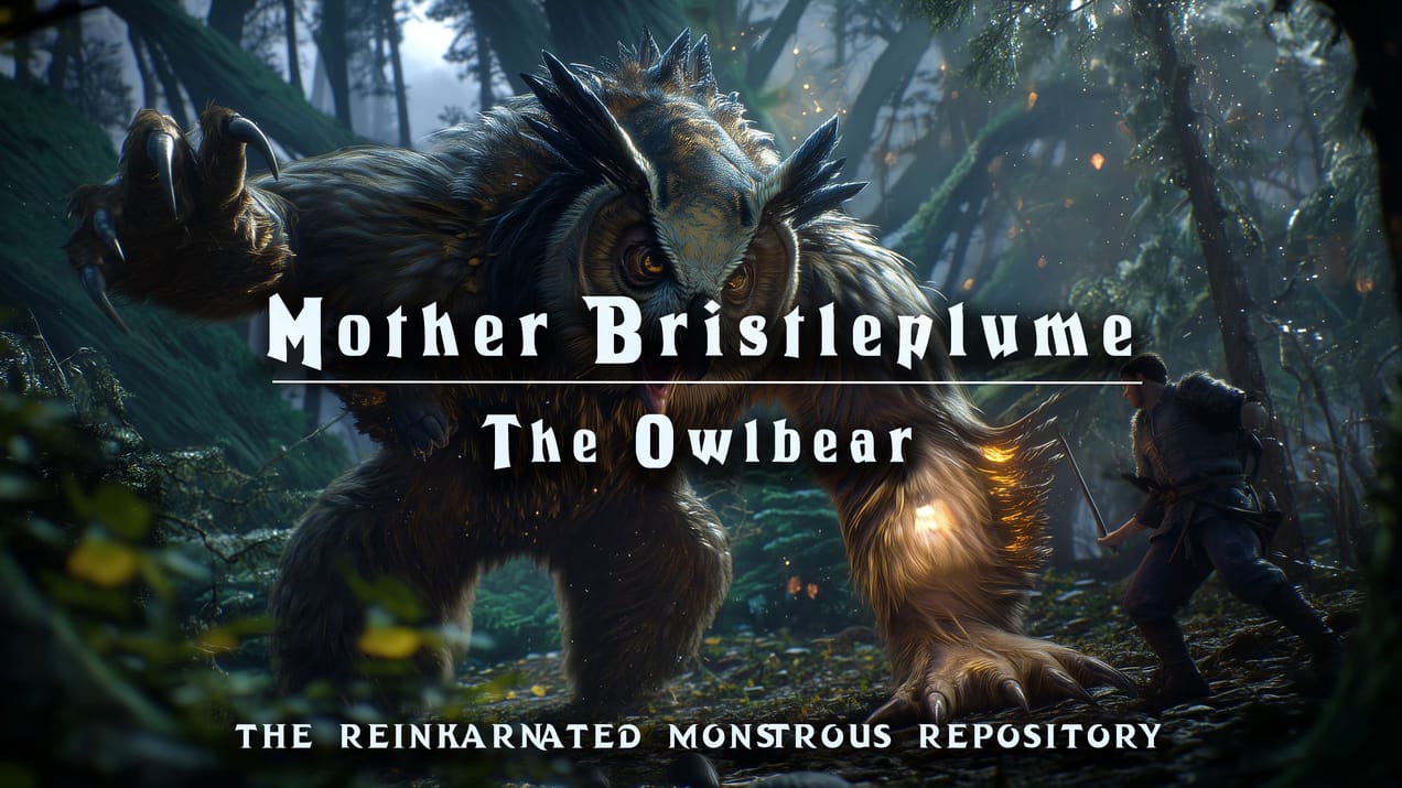 Mother Bristleplume - The Owlbear