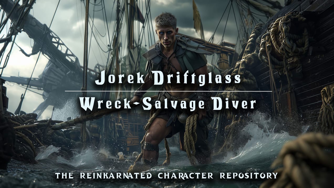 Jorek Driftglass – Wreck-Salvage Diver