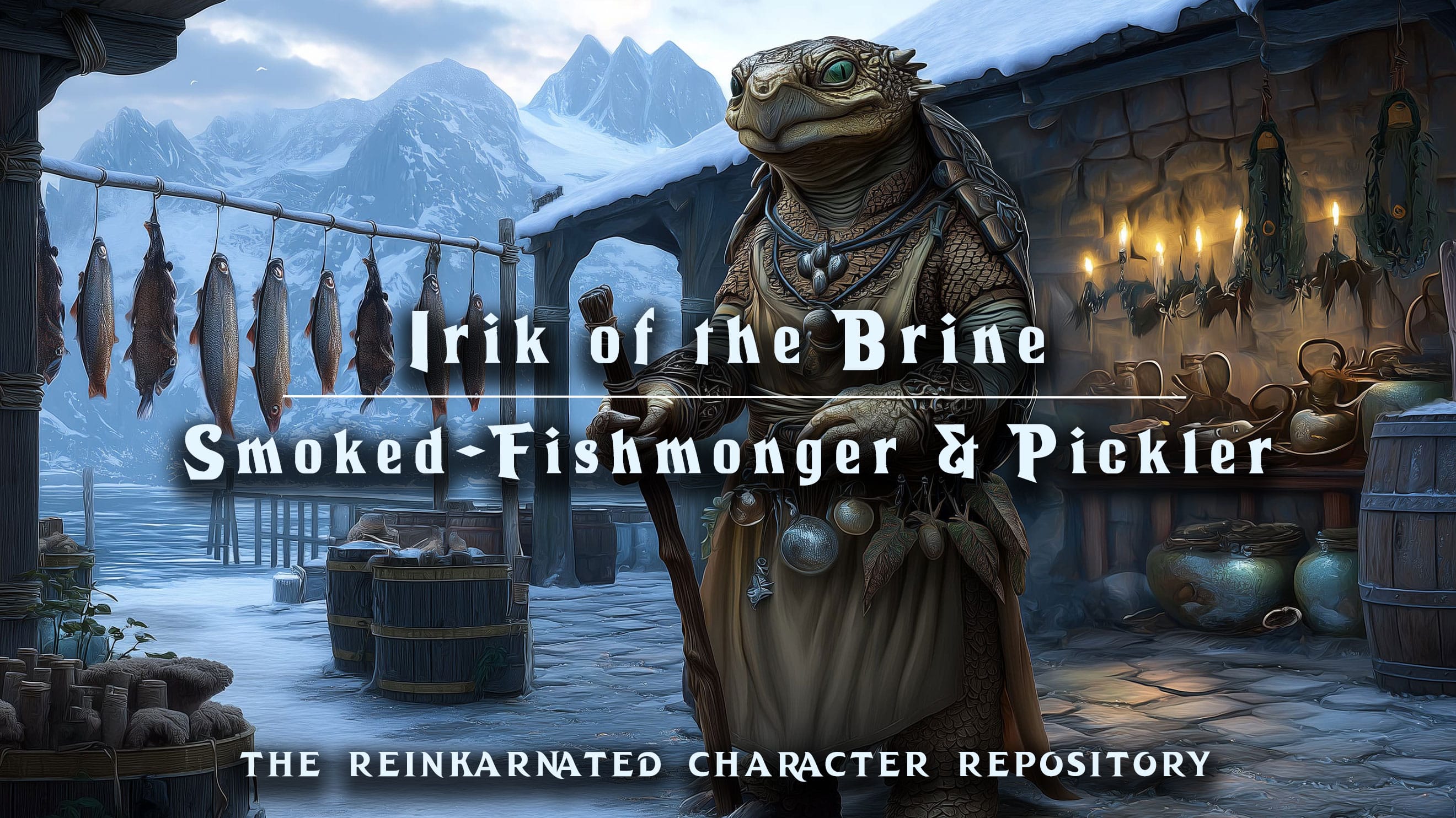 Irik of the Brine — Smoked-Fishmonger & Pickler