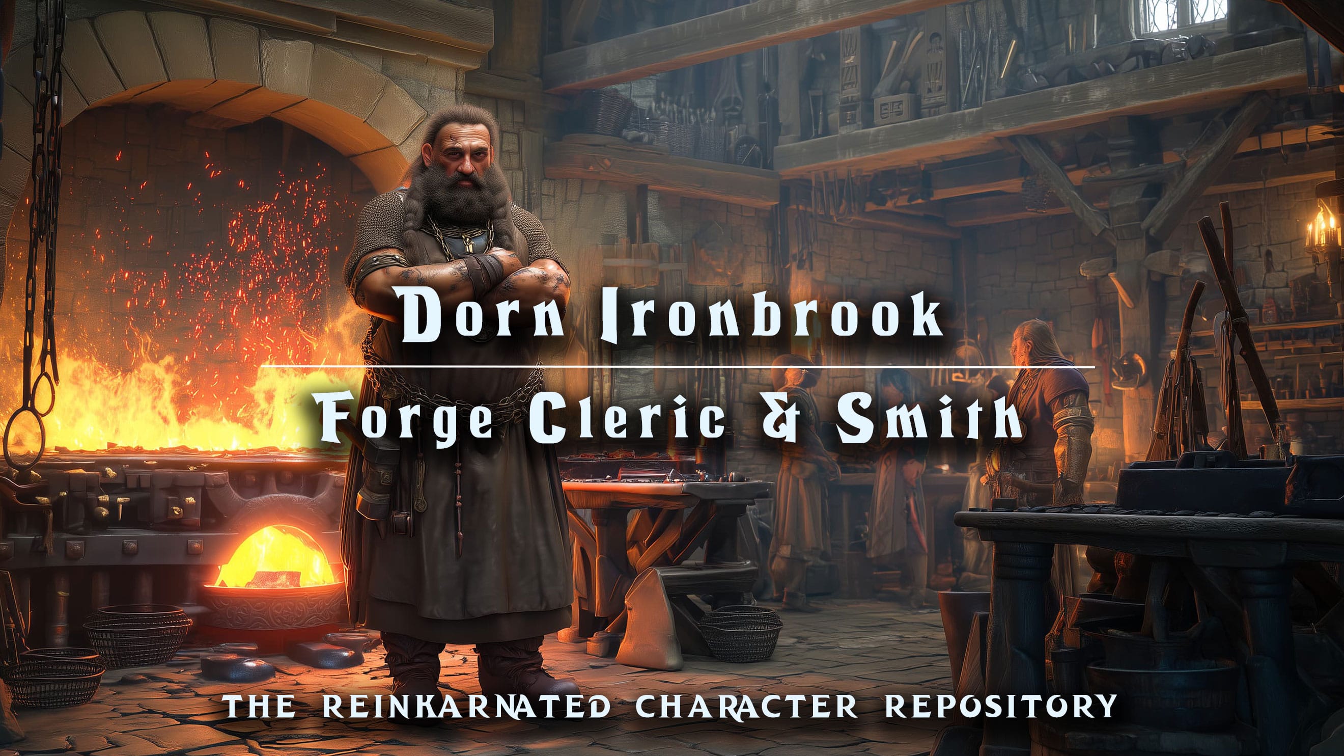 Dorn Ironbrook - Forge Cleric & Smith