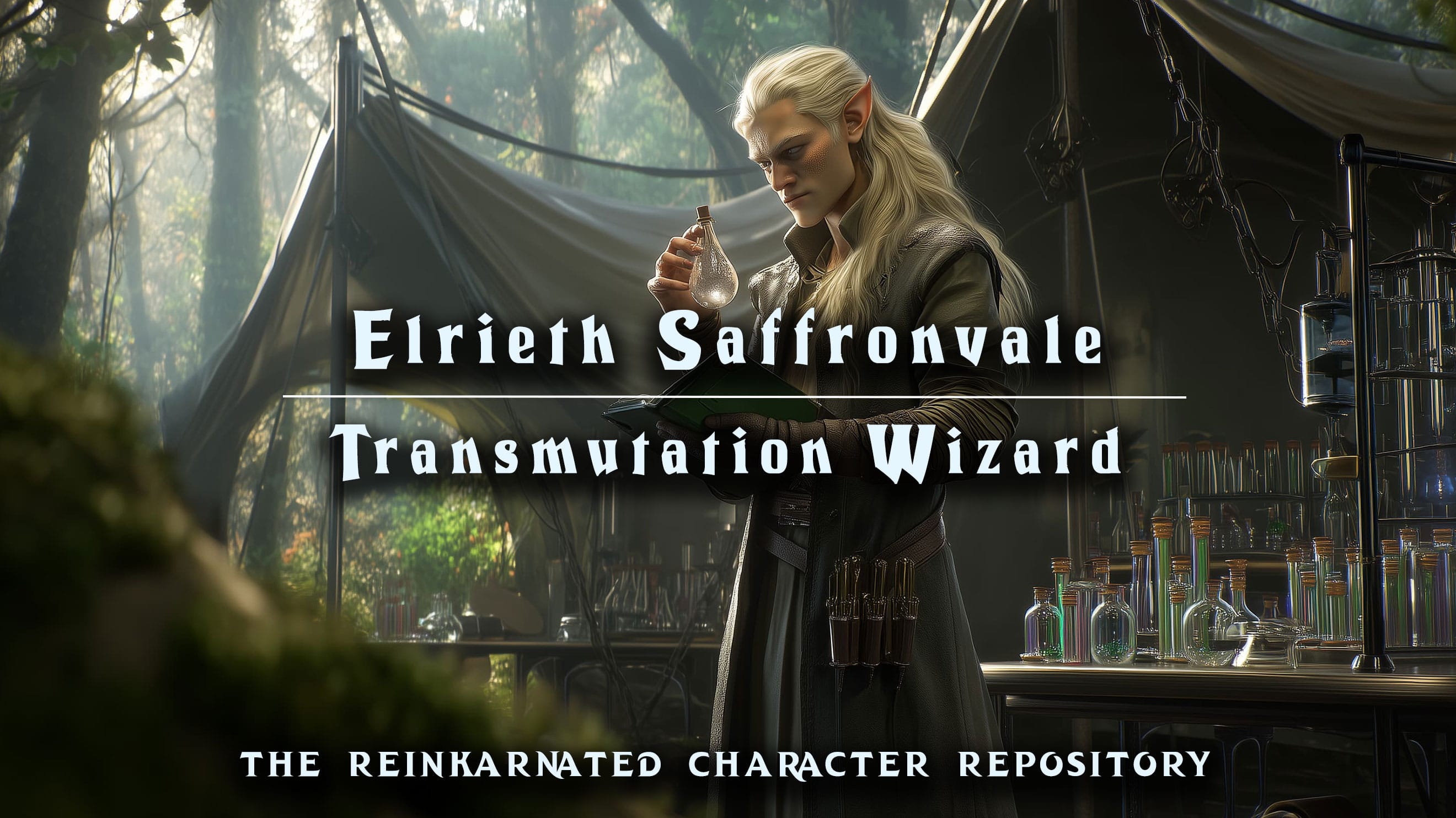 Elrieth Saffronvale - Transmutation Wizard