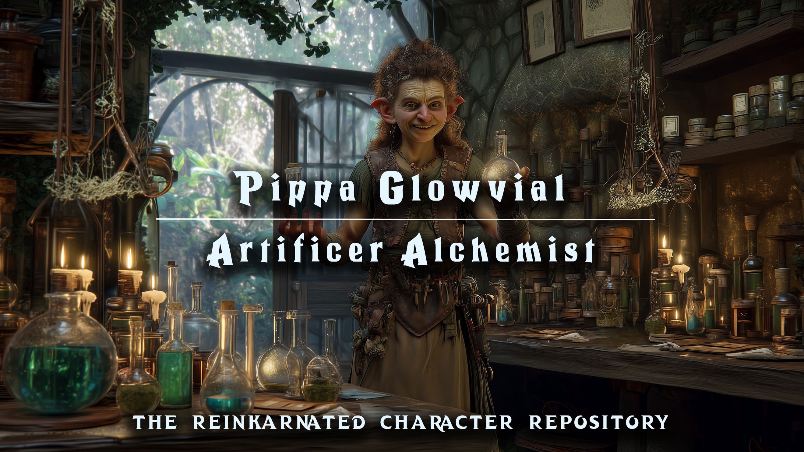Pippa Glowvial - Artificer (Alchemist)