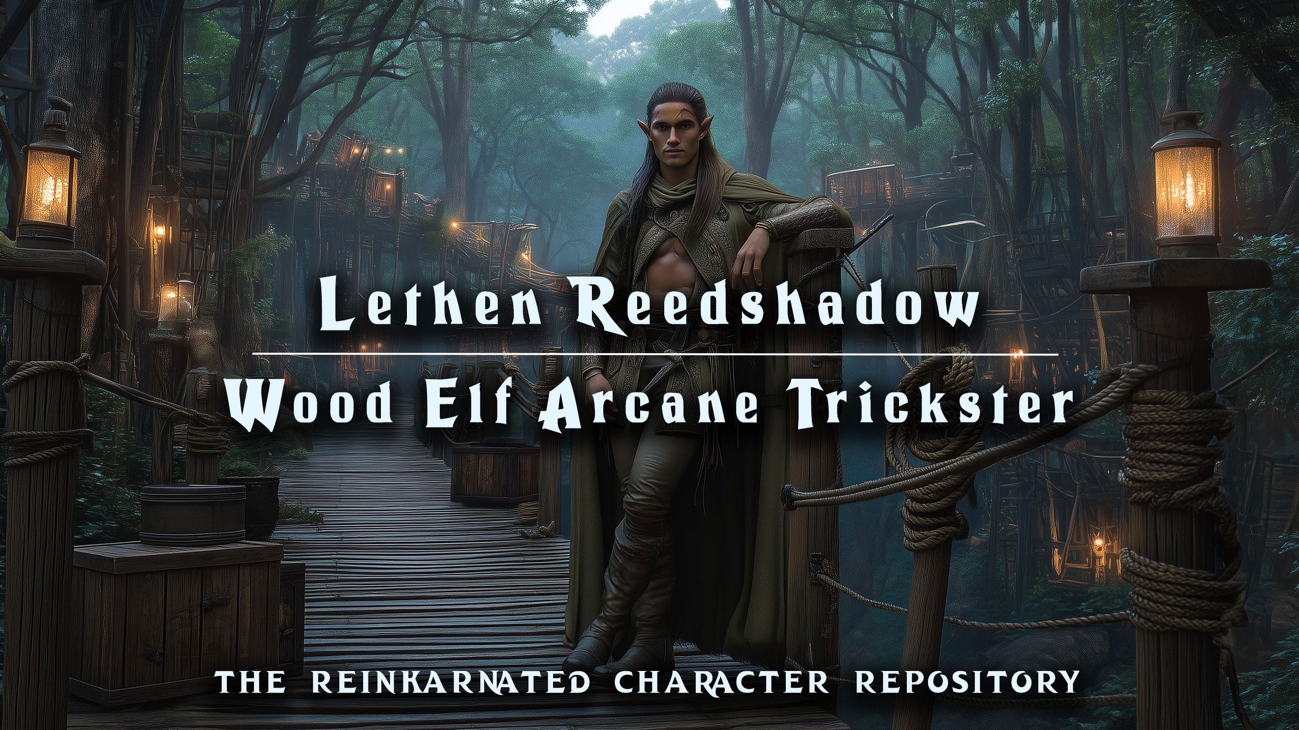 Lethen Reedshadow – Wood Elf Arcane Trickster