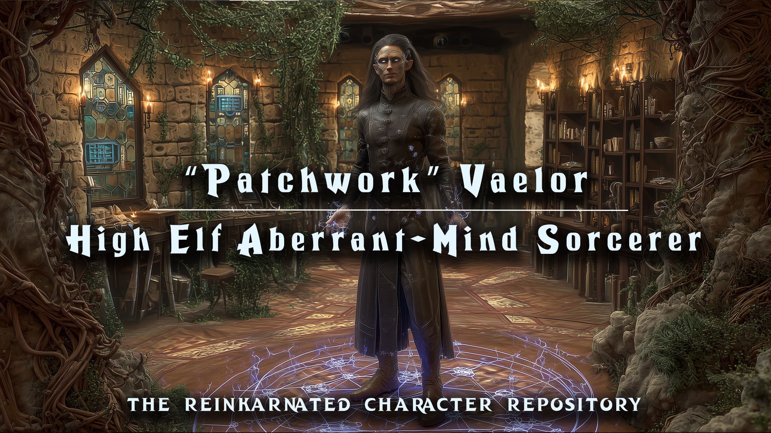 “Patchwork” Vaelor – High Elf Aberrant-Mind Sorcerer