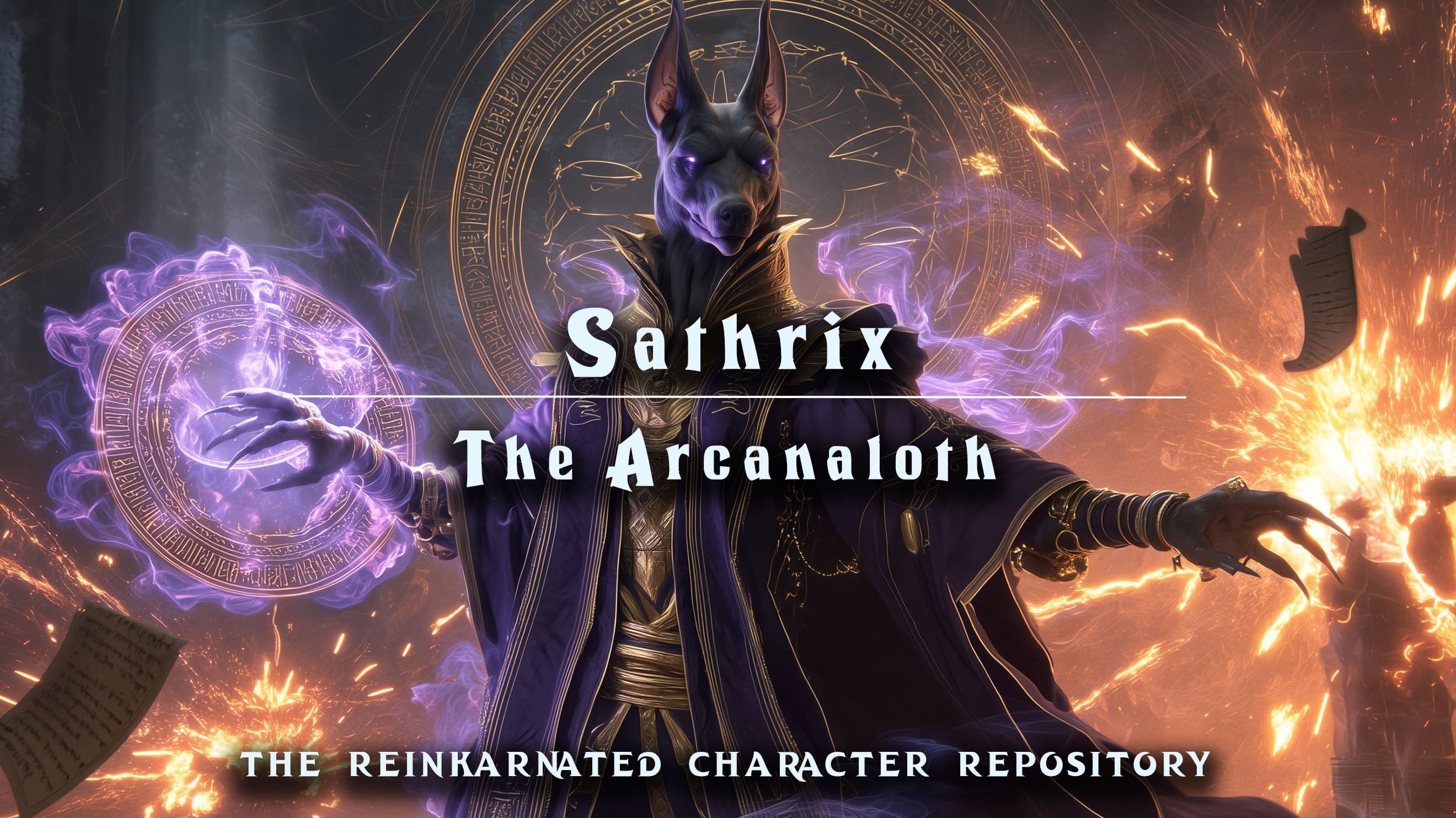 Sathrix - The Arcanaloth