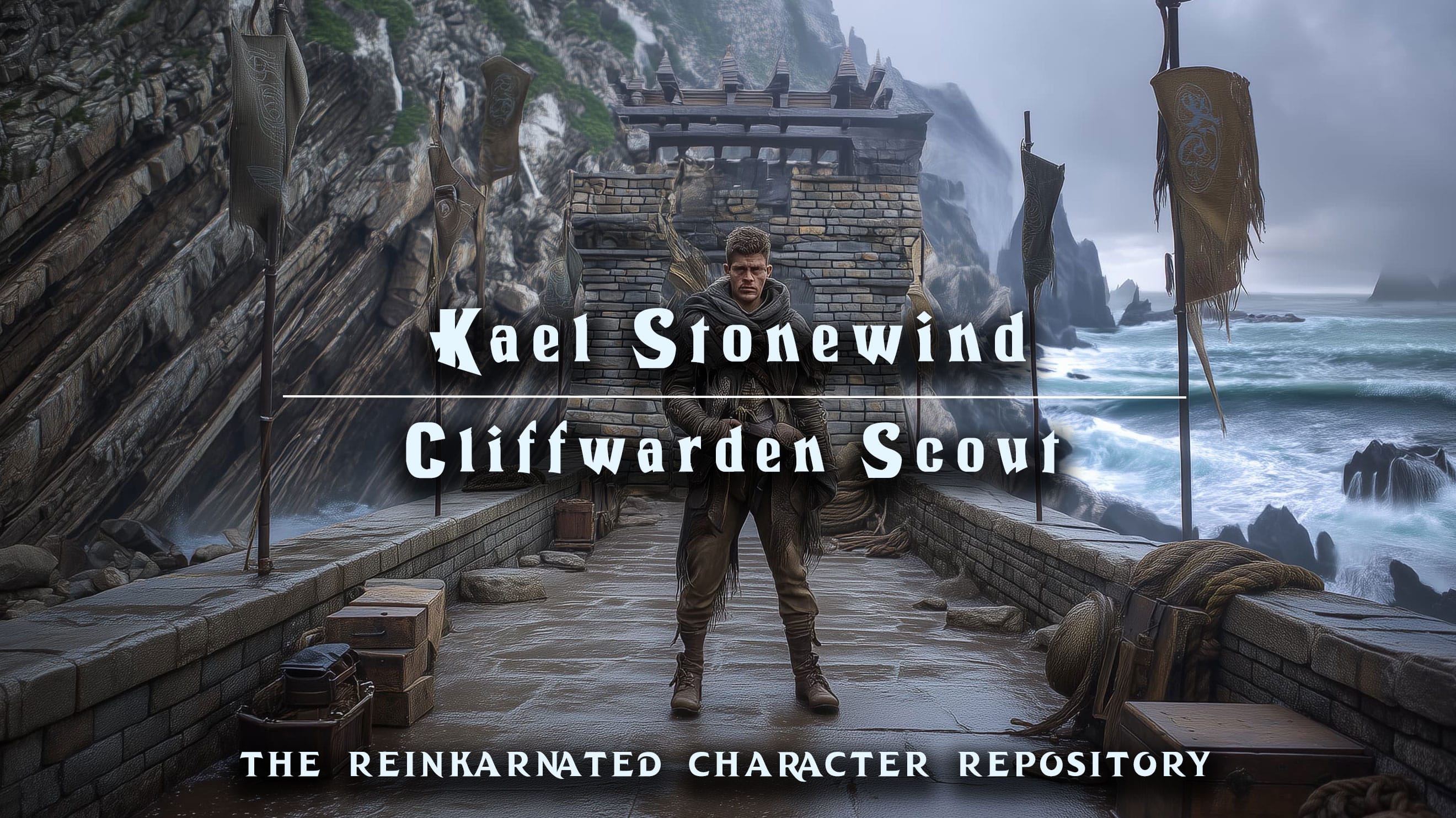 Kael Stonewind – Cliffwarden Scout