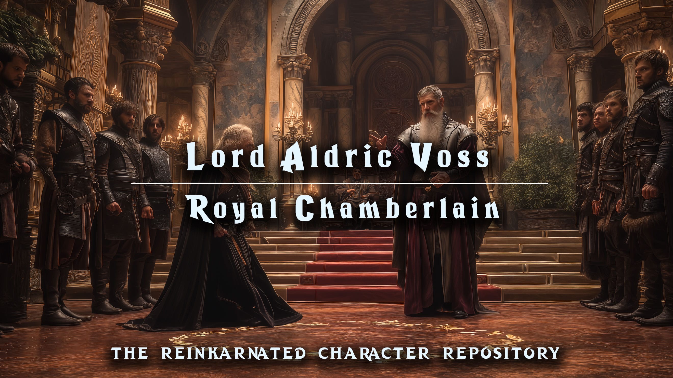 Lord Aldric Voss – Royal Chamberlain