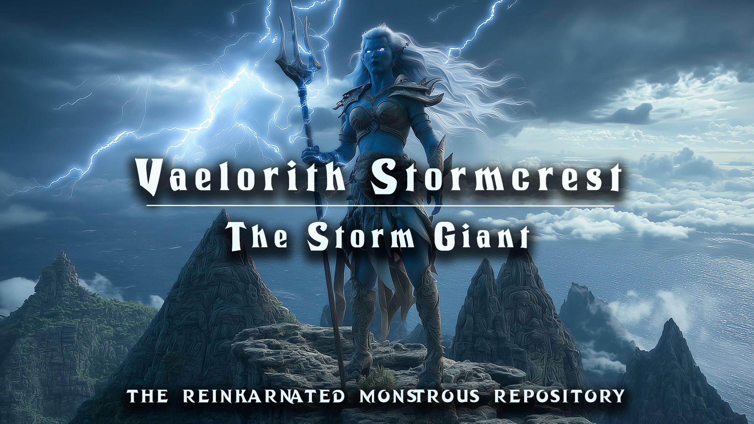 Vaelorith Stormcrest - The Storm Giant