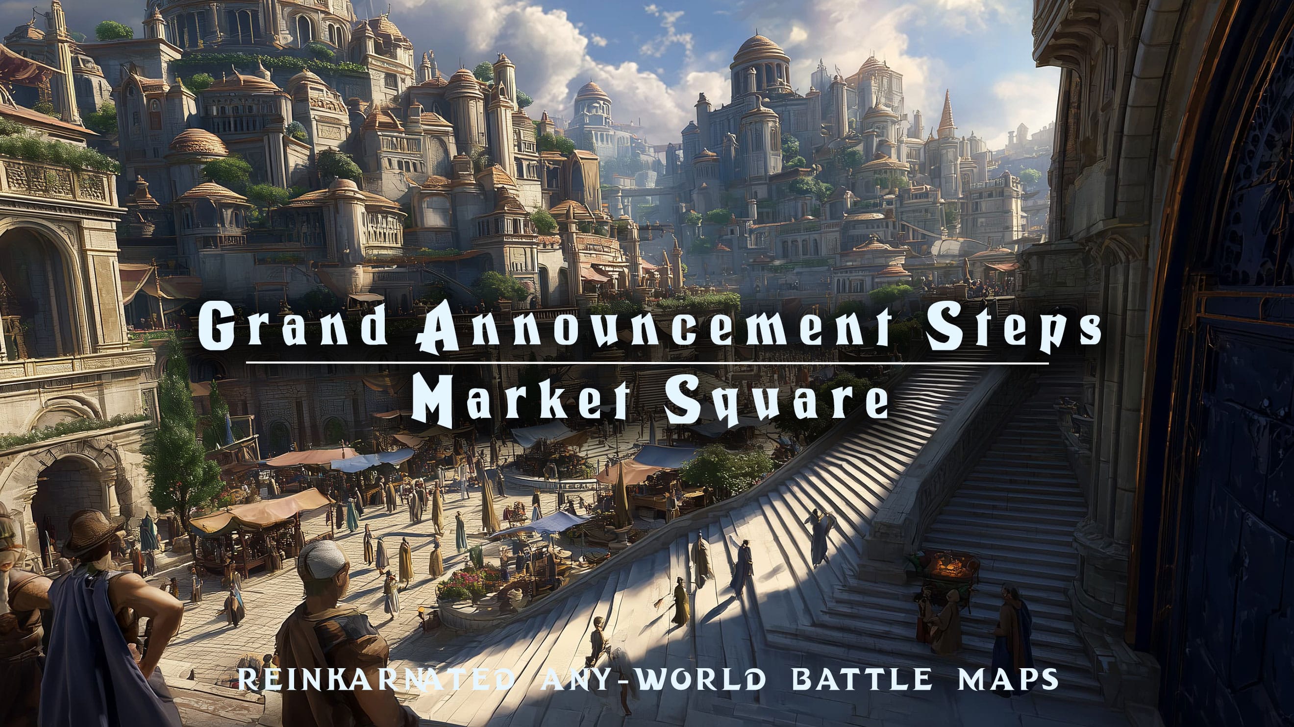 Grand Announcement Steps — Market Square