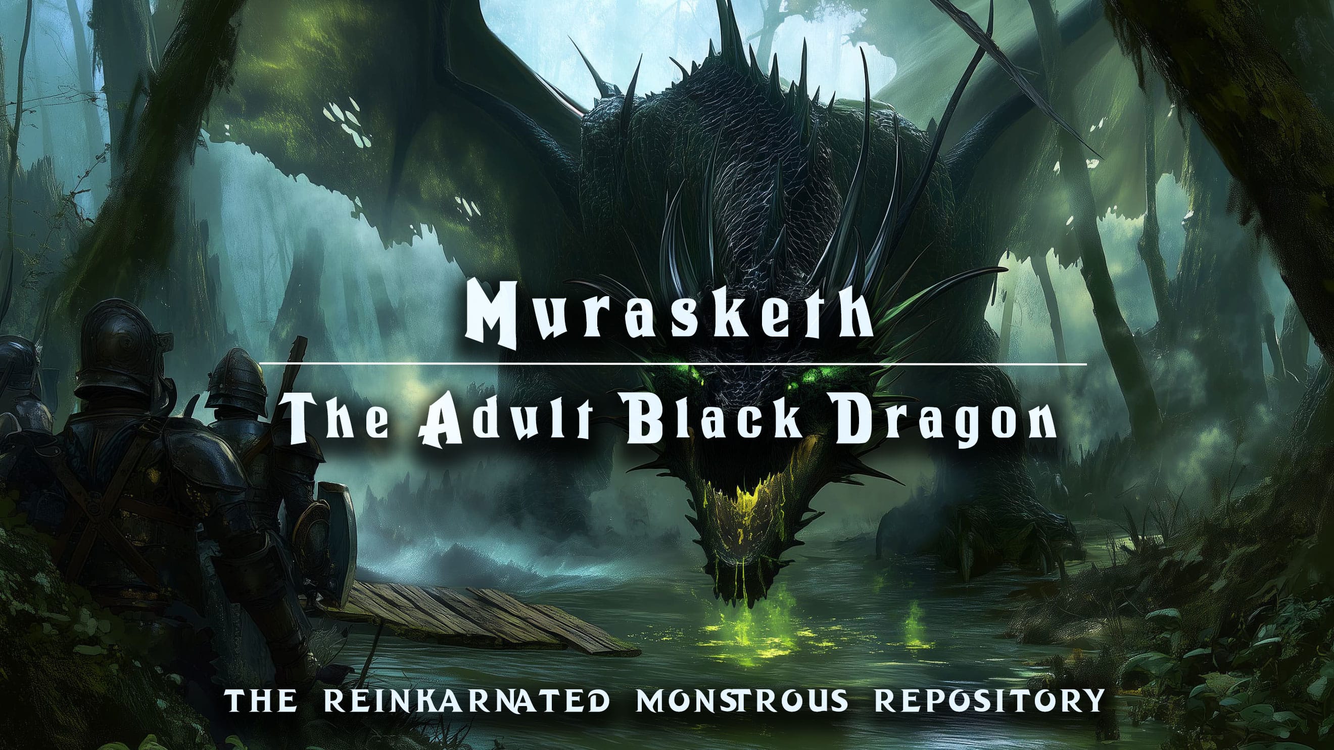 Murasketh - The Adult Black Dragon