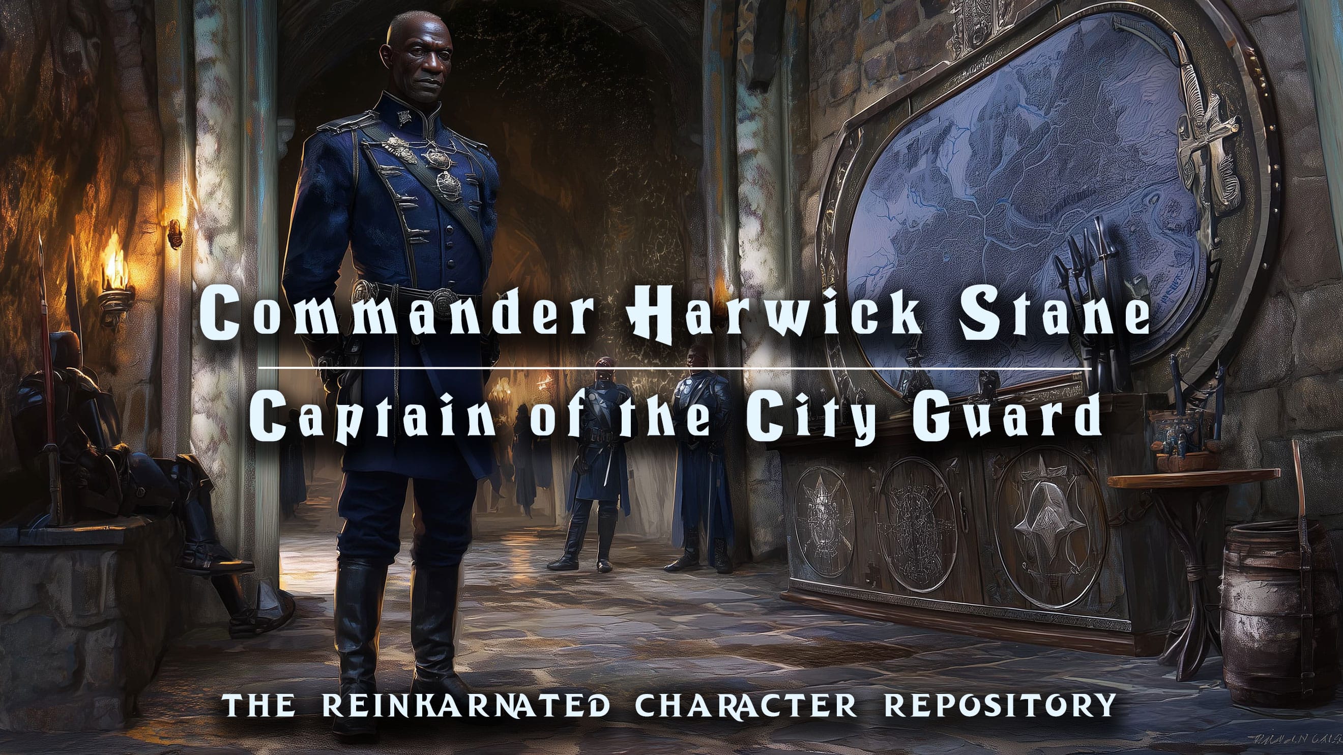 Commander Harwick Stane – Captain of the City Guard